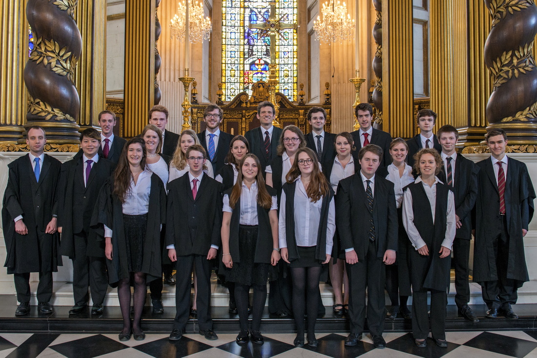 The Choir of Somerville College, Oxford, at St. Paul's Cathedral, London