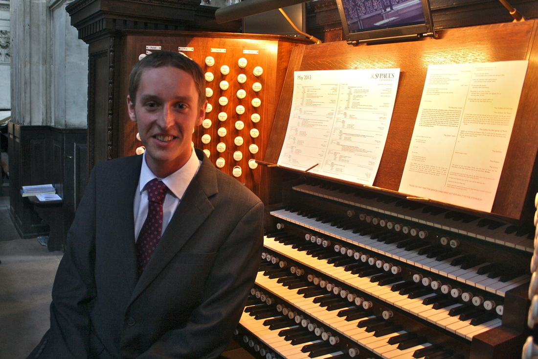 Robert Smith at St. Paul's Cathedral, London, 13 May 2013