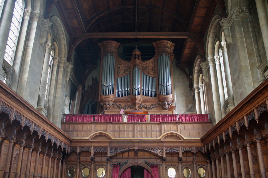 The 1930 Hunter organ at Hertford College Chapel